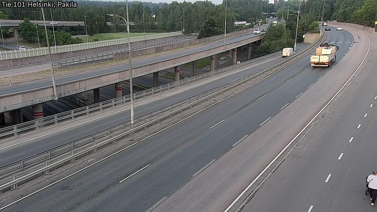 Weather Camera Image Road 101 Helsinki, Pakila, Helsinki, Uusimaa