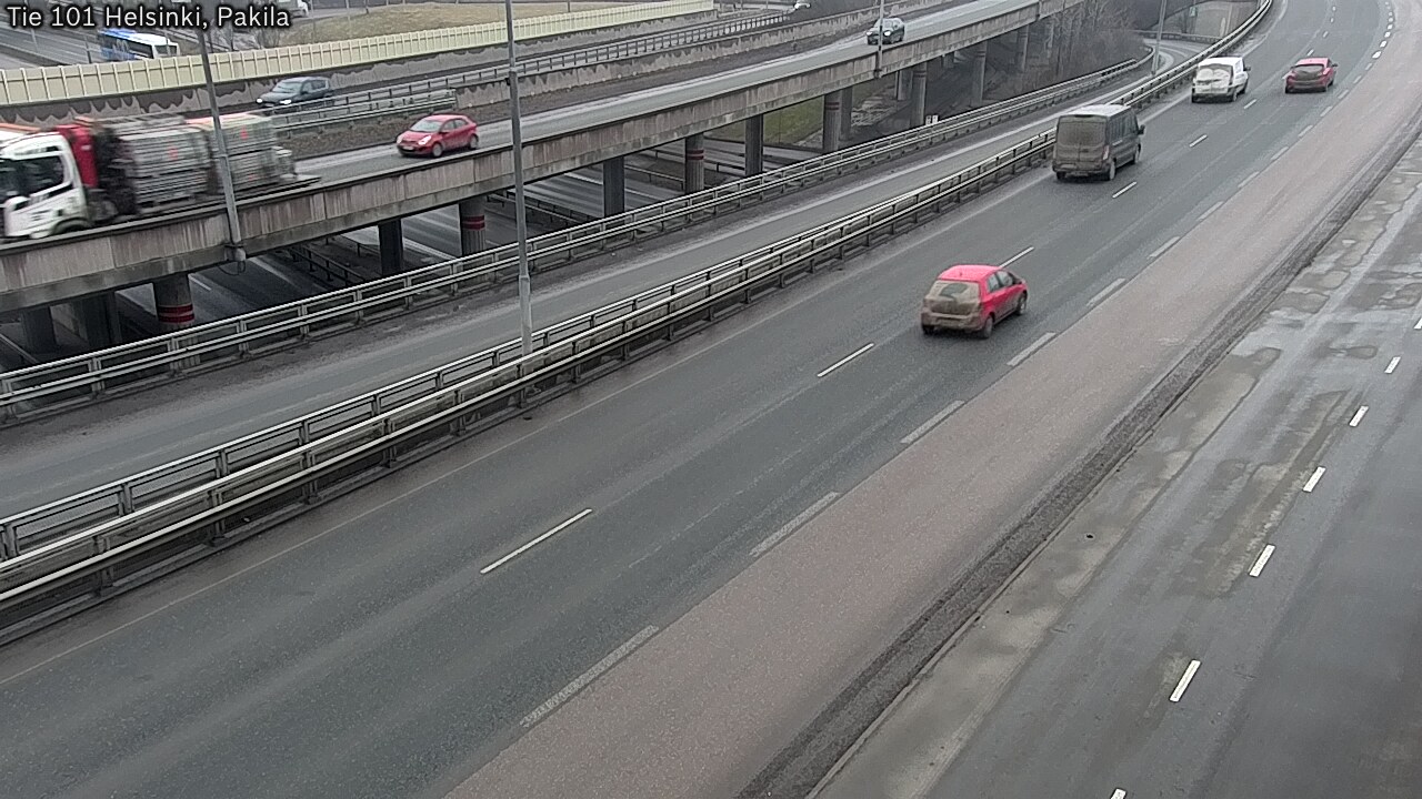 Weather Camera Image Road 101 Helsinki, Pakila, Helsinki, Uusimaa