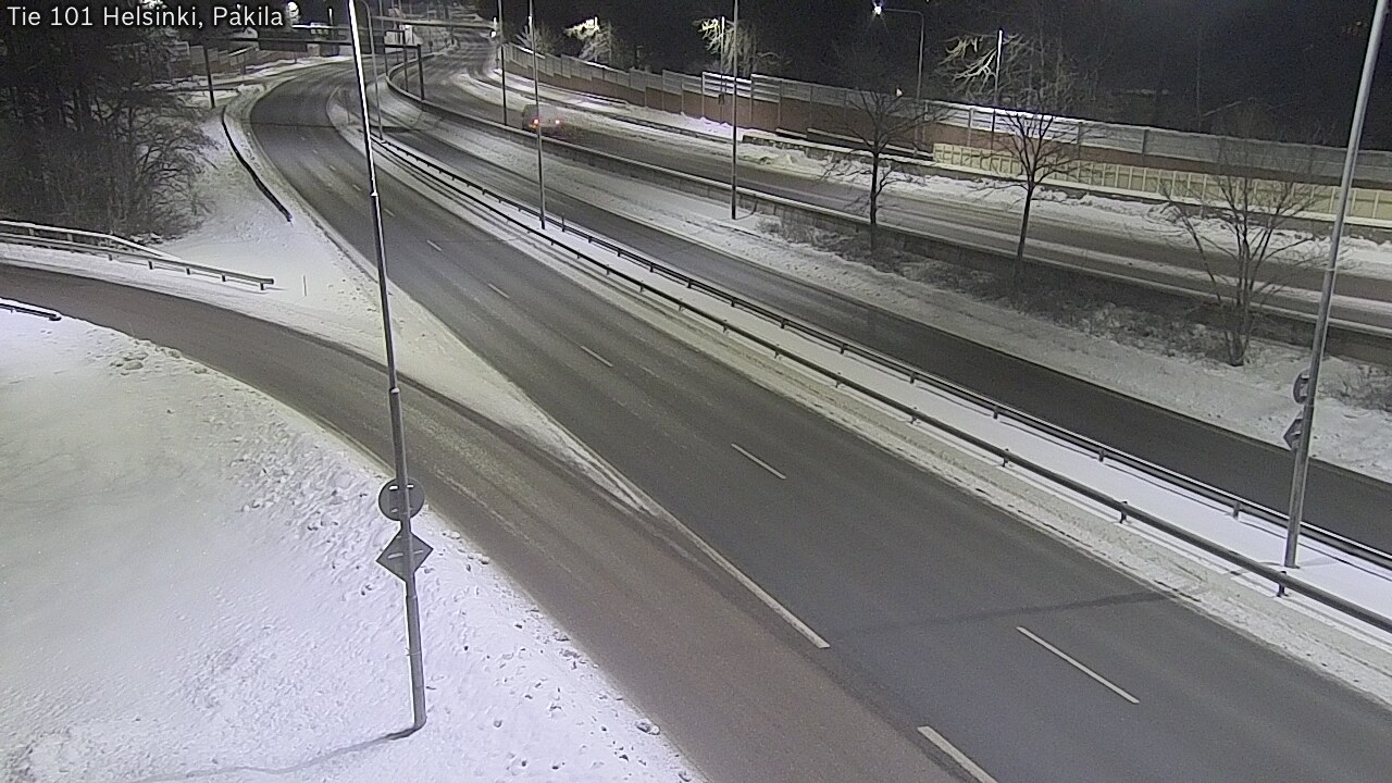 Weather Camera Image Road 101 Helsinki, Pakila, Helsinki, Uusimaa