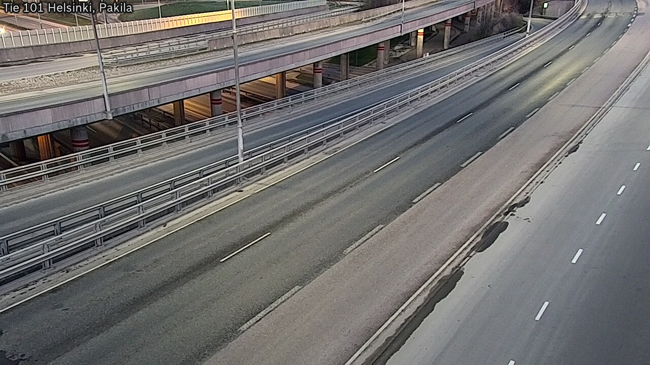 Weather Camera Image Road 101 Helsinki, Pakila, Helsinki, Uusimaa