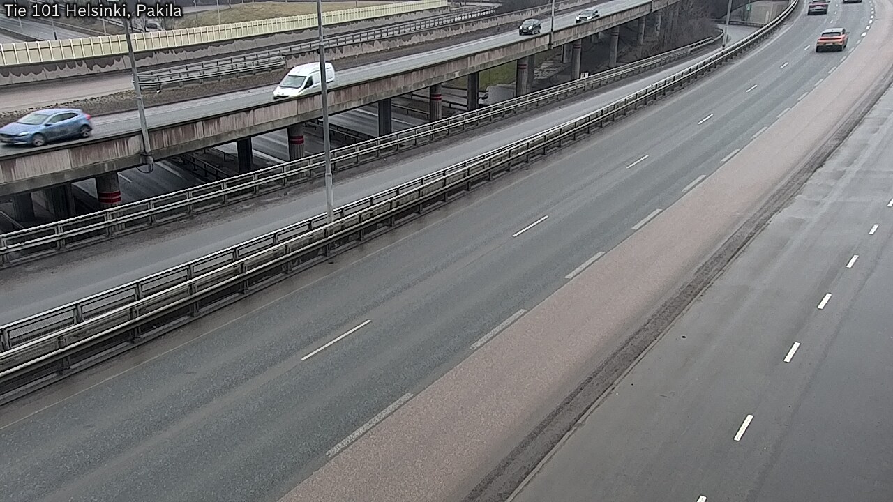 Weather Camera Image Road 101 Helsinki, Pakila, Helsinki, Uusimaa