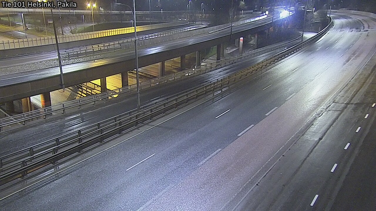 Weather Camera Image Väg 101 Helsingfors, Baggböle, Helsinki, Uusimaa