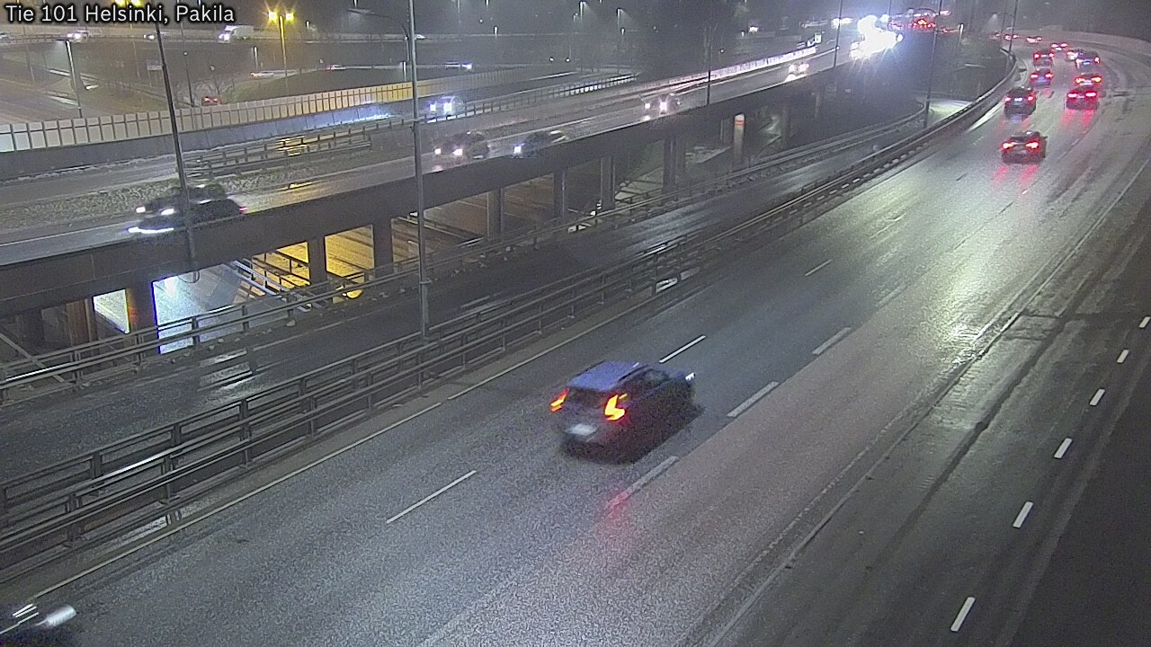 Weather Camera Image Väg 101 Helsingfors, Baggböle, Helsinki, Uusimaa