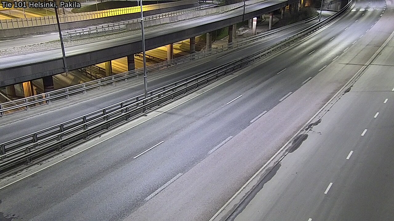 Weather Camera Image Väg 101 Helsingfors, Baggböle, Helsinki, Uusimaa