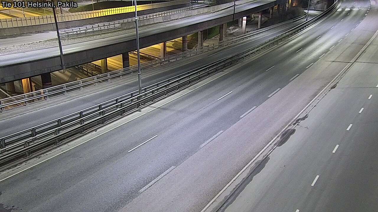 Weather Camera Image Väg 101 Helsingfors, Baggböle, Helsinki, Uusimaa