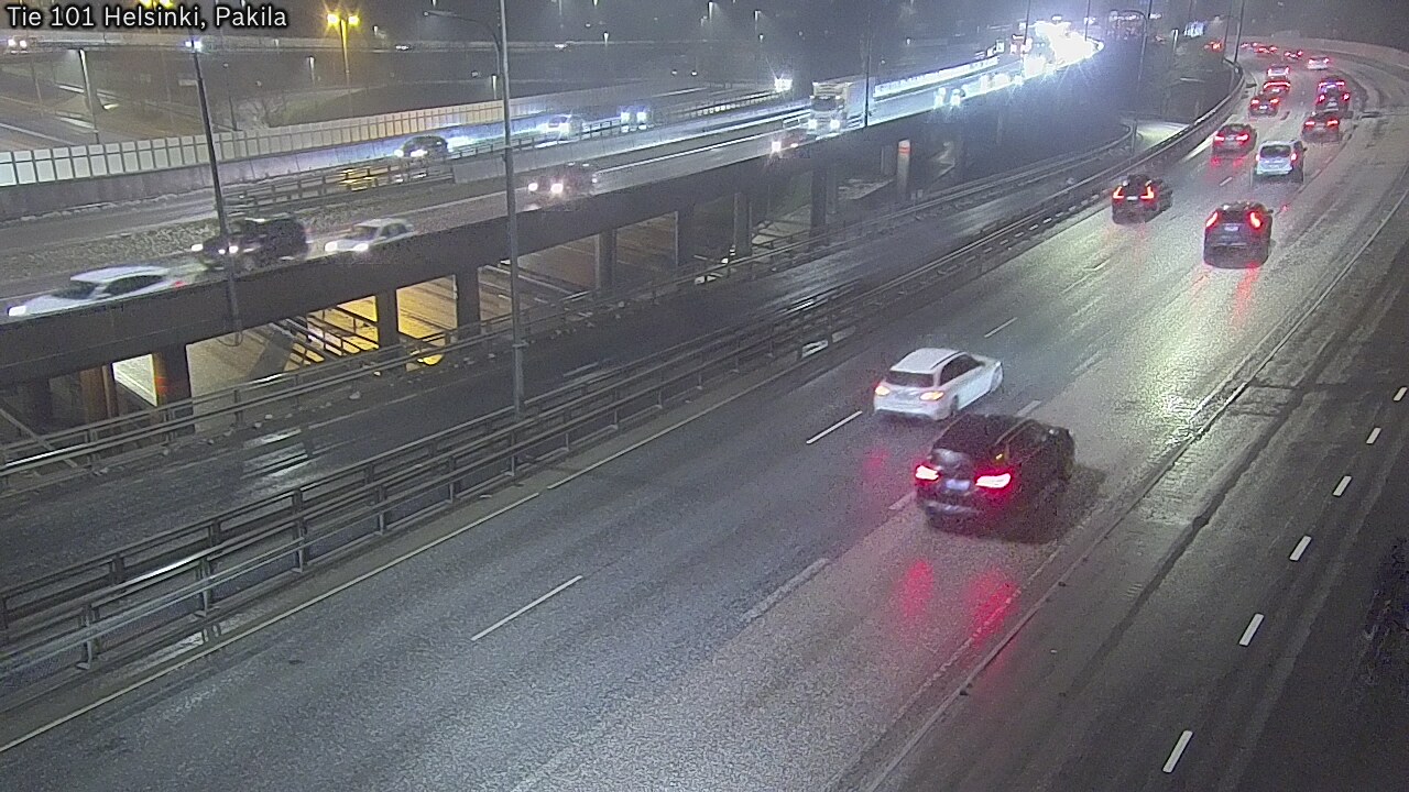 Weather Camera Image Väg 101 Helsingfors, Baggböle, Helsinki, Uusimaa