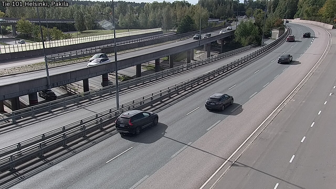 Weather Camera Image Road 101 Helsinki, Pakila, Helsinki, Uusimaa