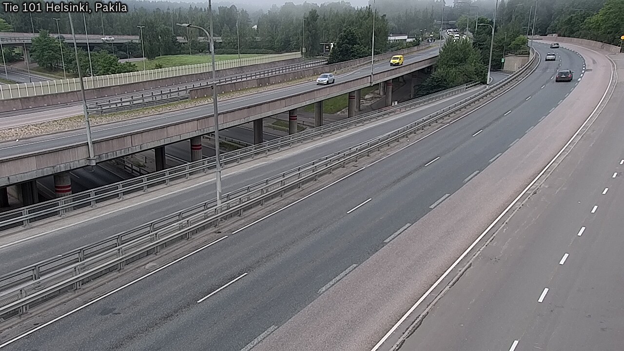 Weather Camera Image Road 101 Helsinki, Pakila, Helsinki, Uusimaa