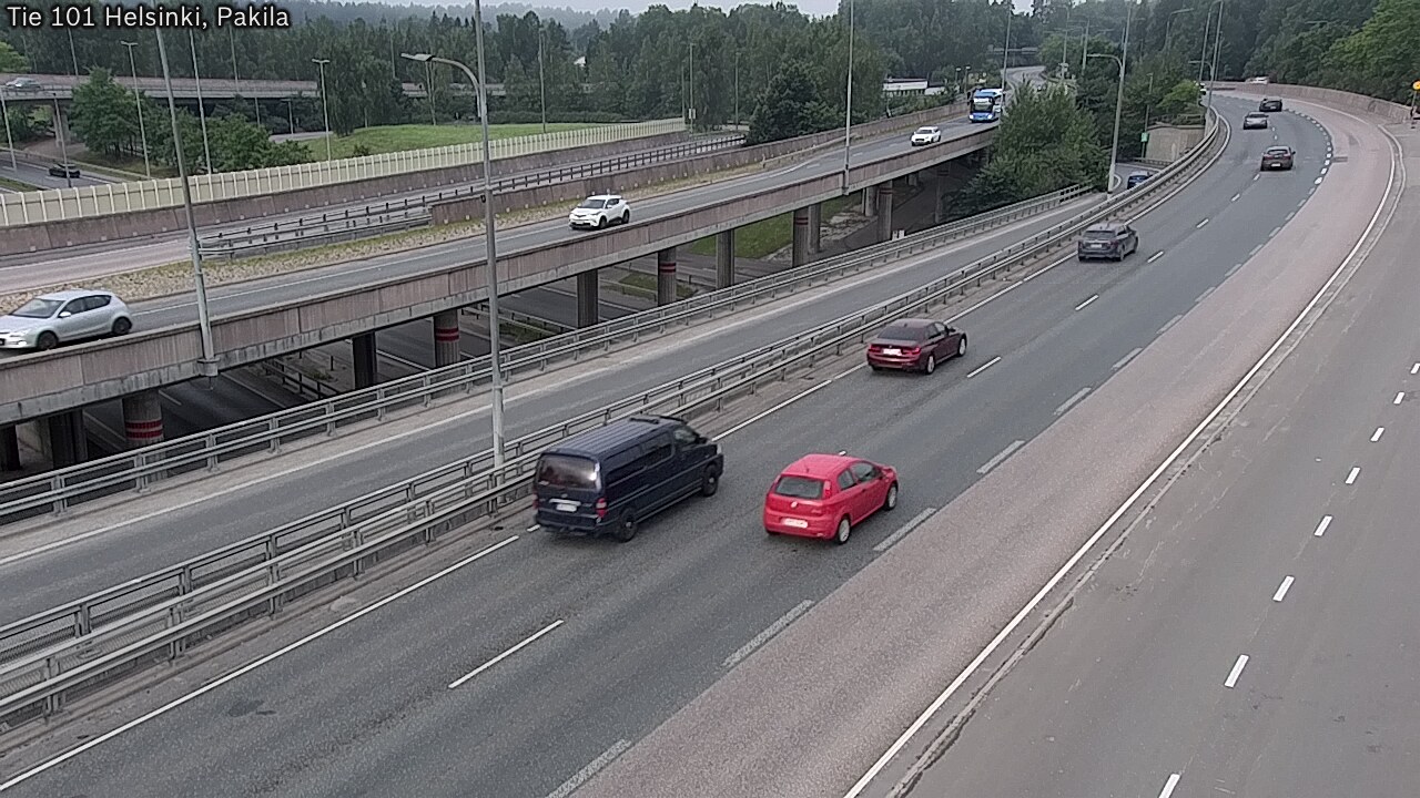 Weather Camera Image Road 101 Helsinki, Pakila, Helsinki, Uusimaa