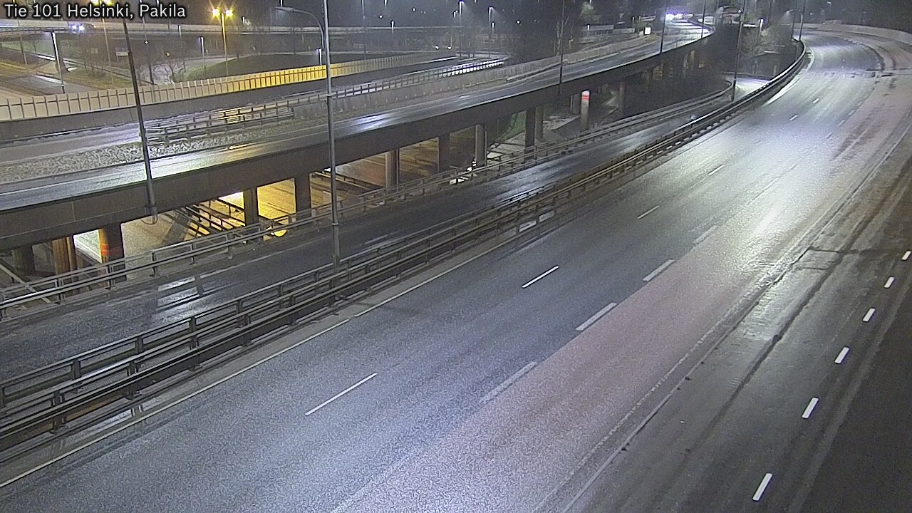 Weather Camera Image Väg 101 Helsingfors, Baggböle, Helsinki, Uusimaa
