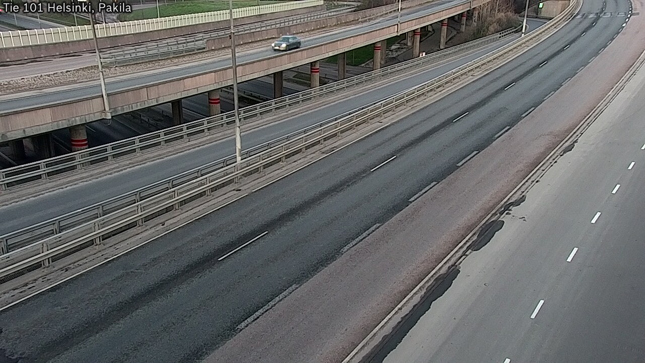 Weather Camera Image Road 101 Helsinki, Pakila, Helsinki, Uusimaa