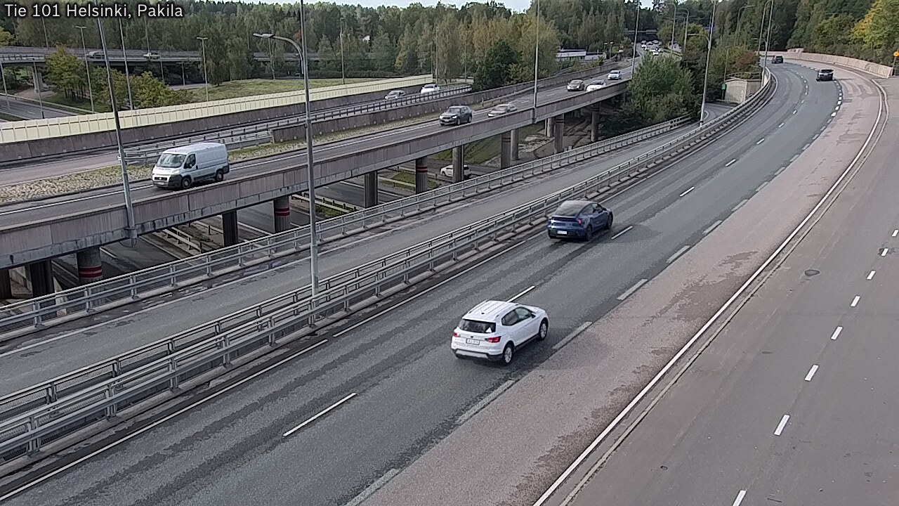 Weather Camera Image Road 101 Helsinki, Pakila, Helsinki, Uusimaa