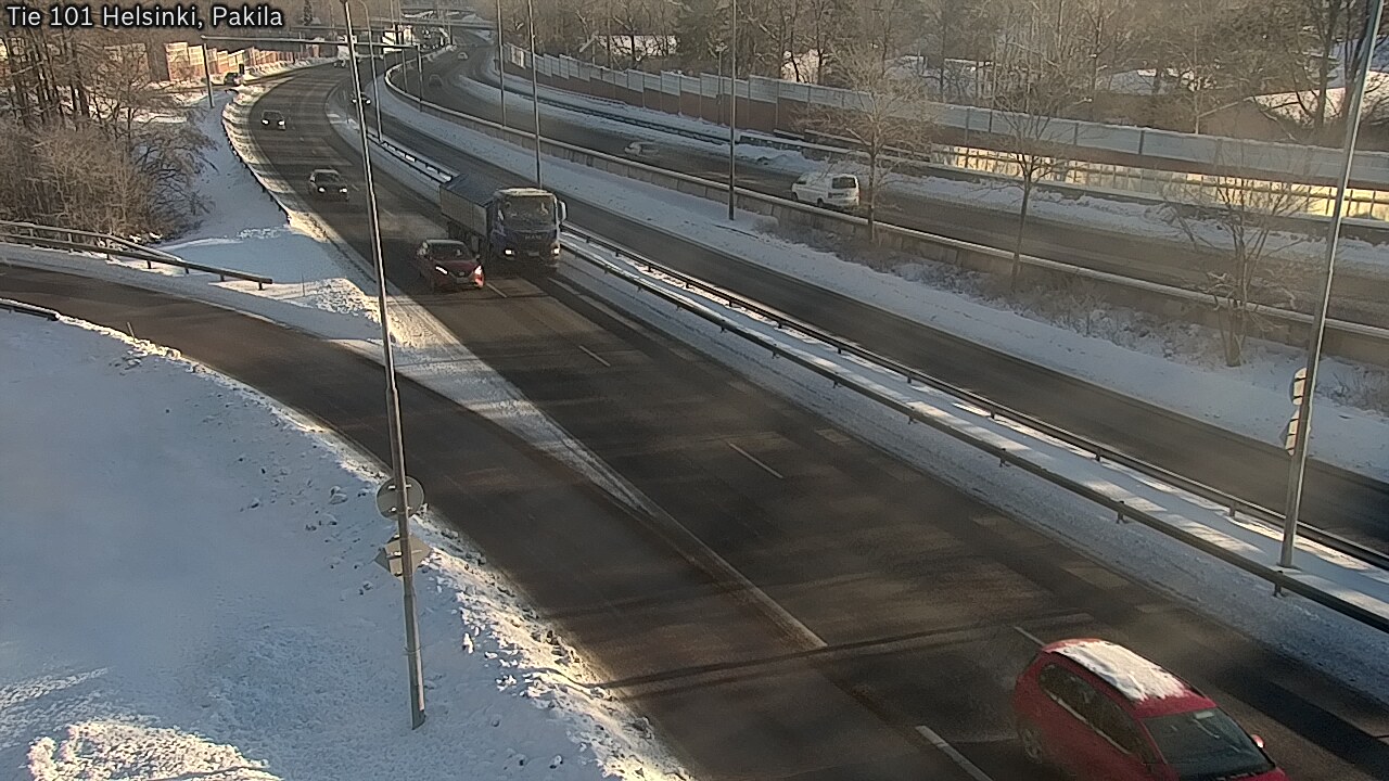 Weather Camera Image Road 101 Helsinki, Pakila, Helsinki, Uusimaa