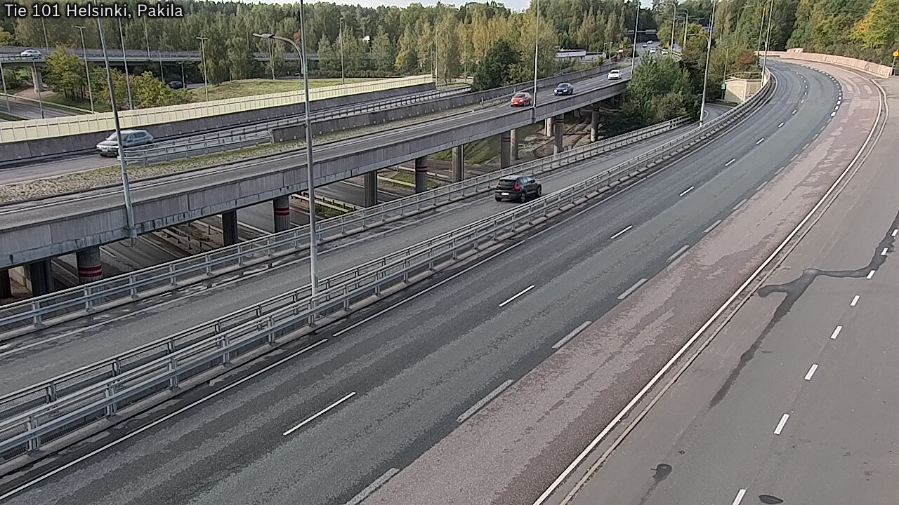 Weather Camera Image Road 101 Helsinki, Pakila, Helsinki, Uusimaa