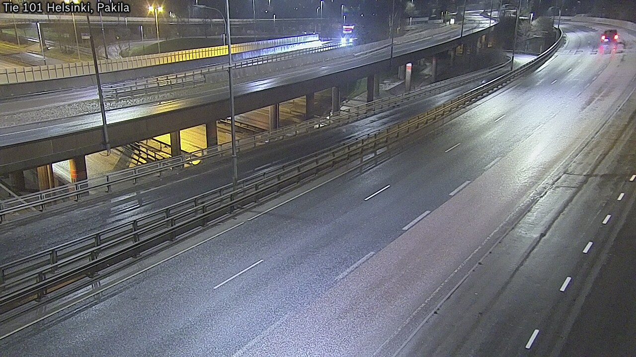 Weather Camera Image Väg 101 Helsingfors, Baggböle, Helsinki, Uusimaa