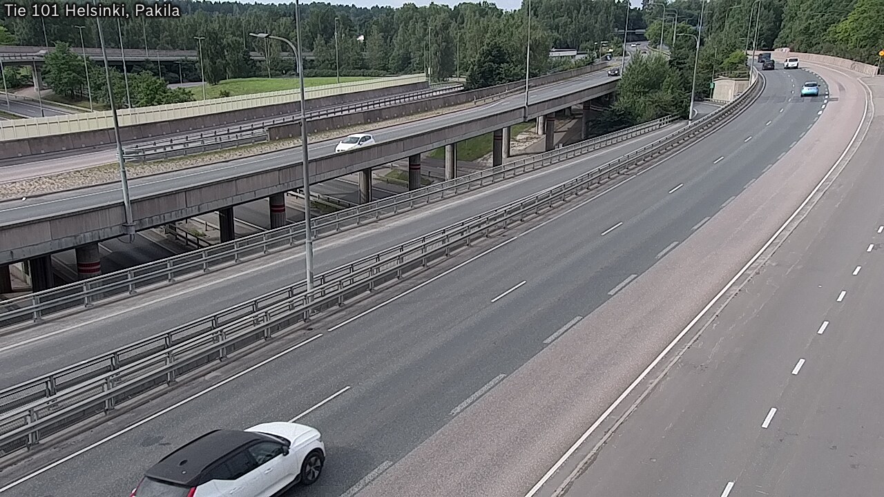 Weather Camera Image Road 101 Helsinki, Pakila, Helsinki, Uusimaa