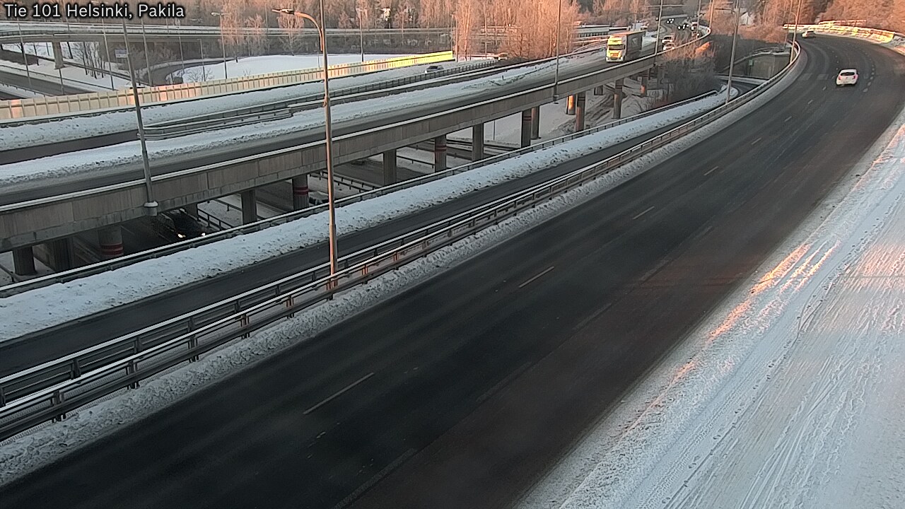 Weather Camera Image Road 101 Helsinki, Pakila, Helsinki, Uusimaa