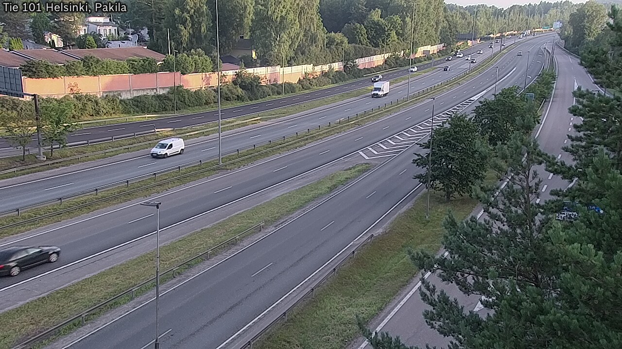 Weather Camera Image Road 101 Helsinki, Pakila, Helsinki, Uusimaa