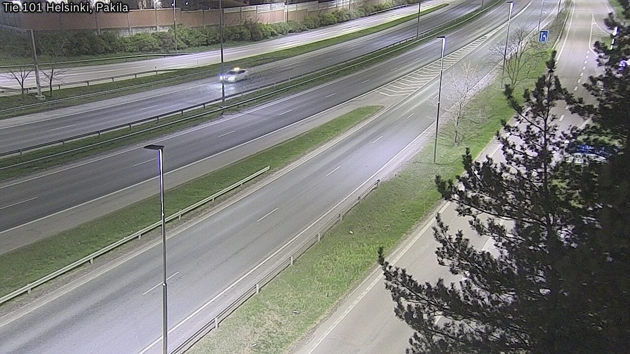 Weather Camera Image Väg 101 Helsingfors, Baggböle, Helsinki, Uusimaa