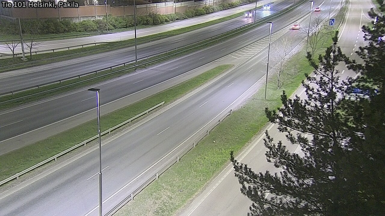 Weather Camera Image Väg 101 Helsingfors, Baggböle, Helsinki, Uusimaa