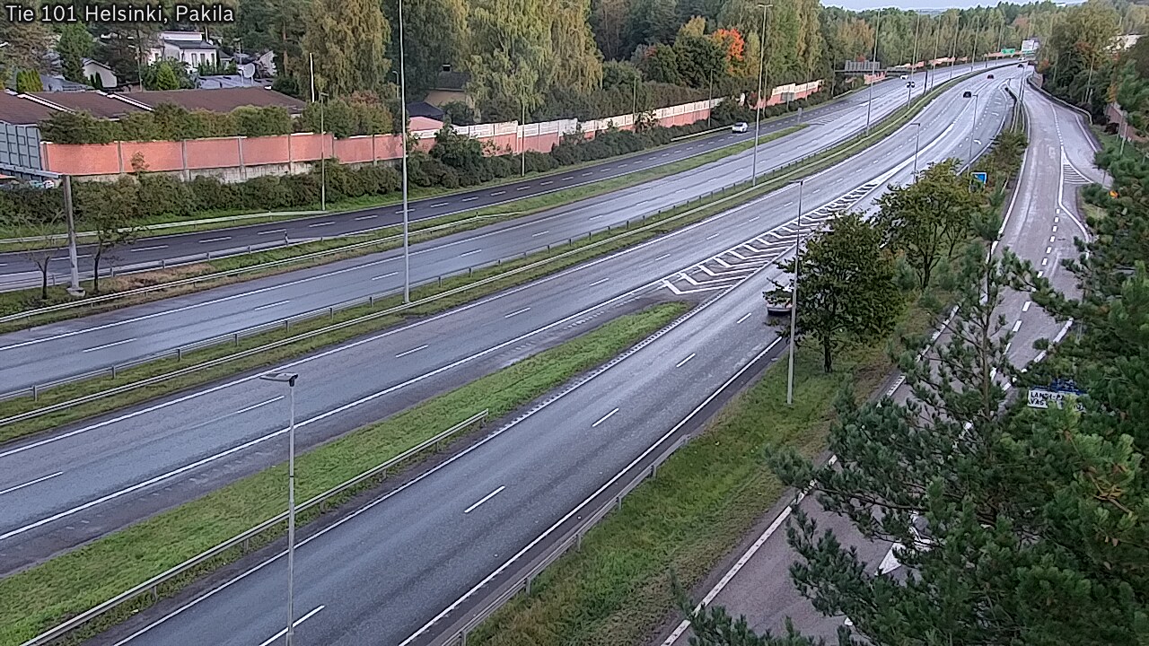 Weather Camera Image Road 101 Helsinki, Pakila, Helsinki, Uusimaa