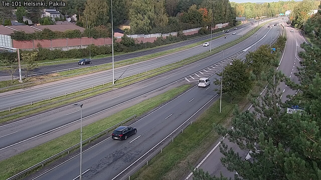 Weather Camera Image Road 101 Helsinki, Pakila, Helsinki, Uusimaa