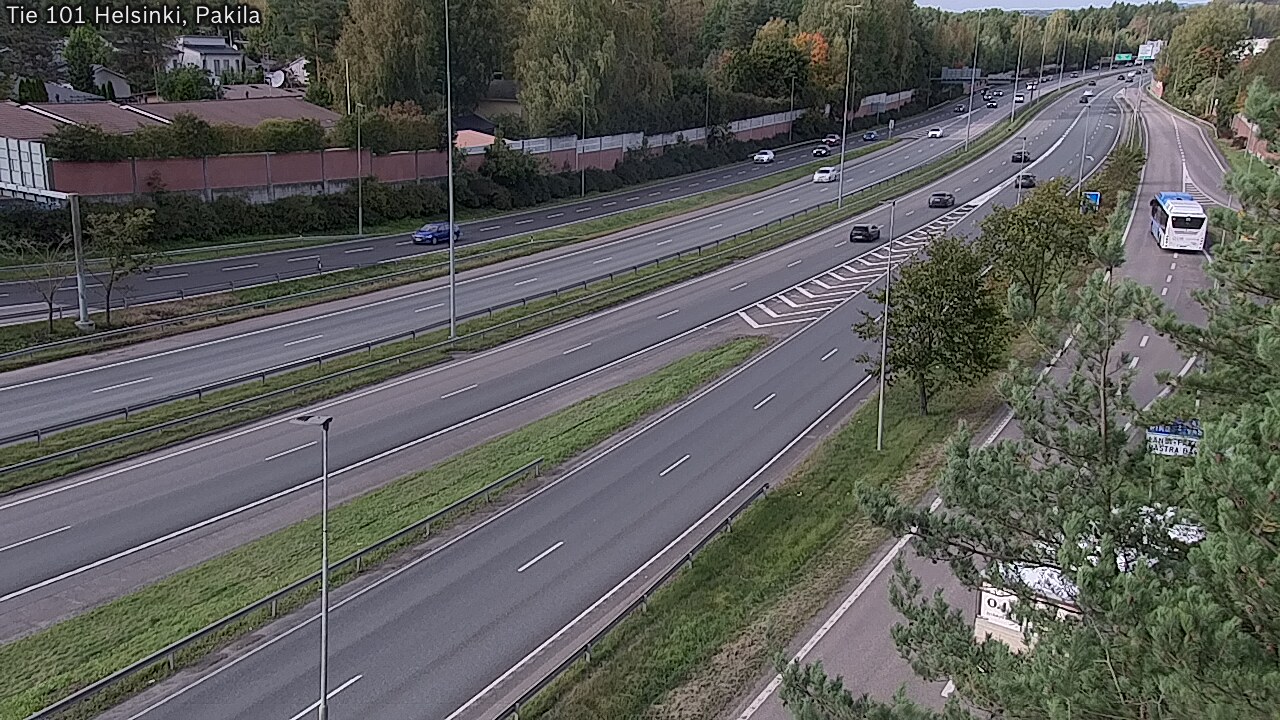 Weather Camera Image Road 101 Helsinki, Pakila, Helsinki, Uusimaa