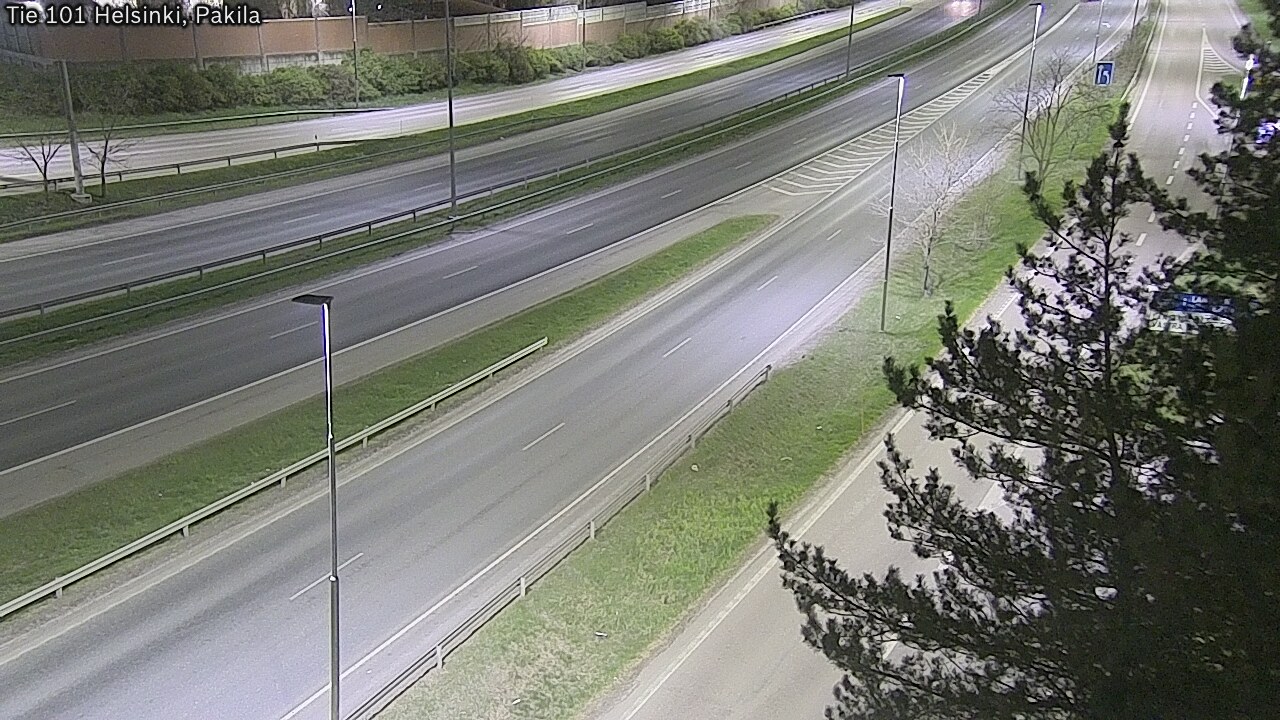 Weather Camera Image Väg 101 Helsingfors, Baggböle, Helsinki, Uusimaa