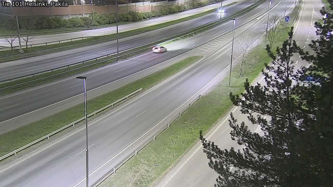 Weather Camera Image Väg 101 Helsingfors, Baggböle, Helsinki, Uusimaa