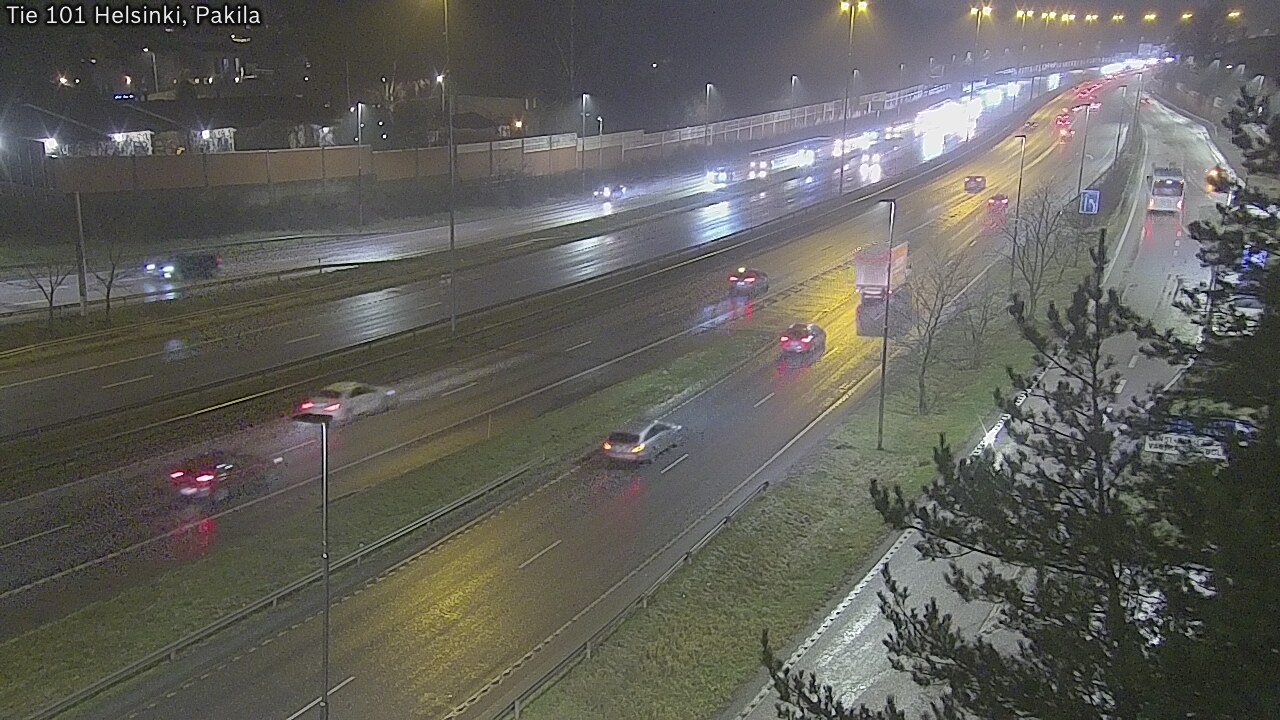 Weather Camera Image Road 101 Helsinki, Pakila, Helsinki, Uusimaa