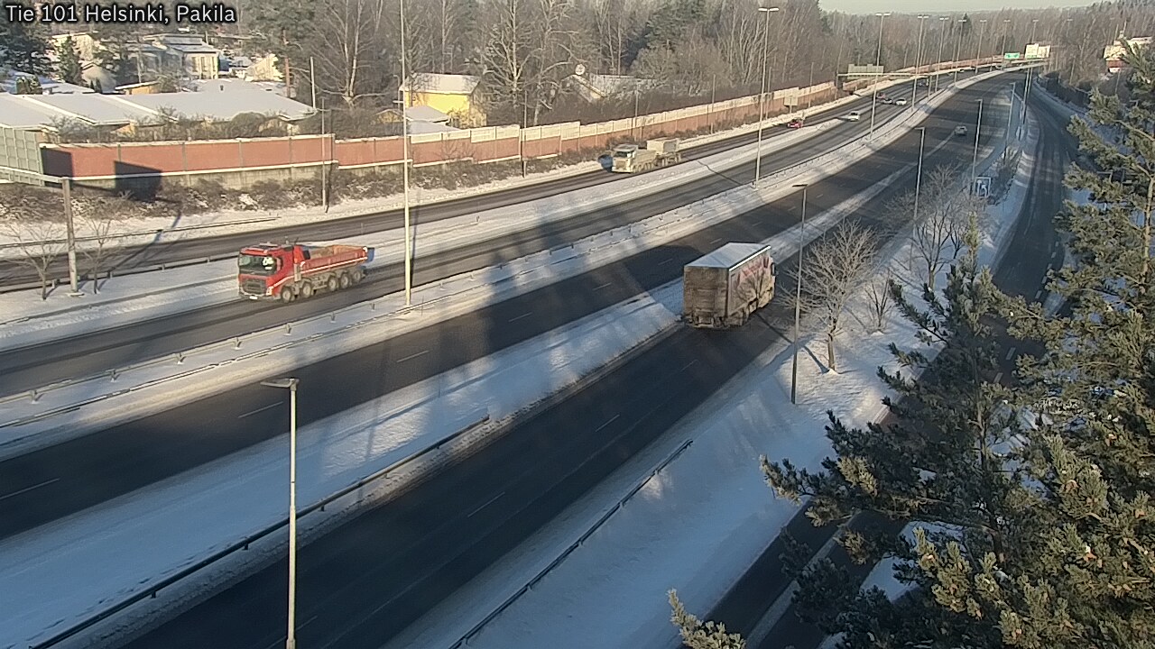 Weather Camera Image Road 101 Helsinki, Pakila, Helsinki, Uusimaa