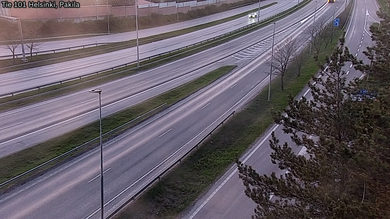 Weather Camera Image Väg 101 Helsingfors, Baggböle, Helsinki, Uusimaa