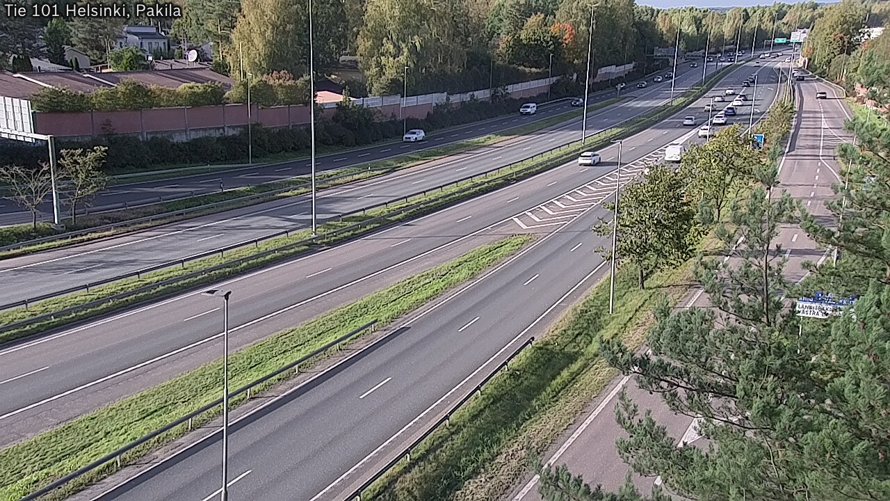 Weather Camera Image Road 101 Helsinki, Pakila, Helsinki, Uusimaa