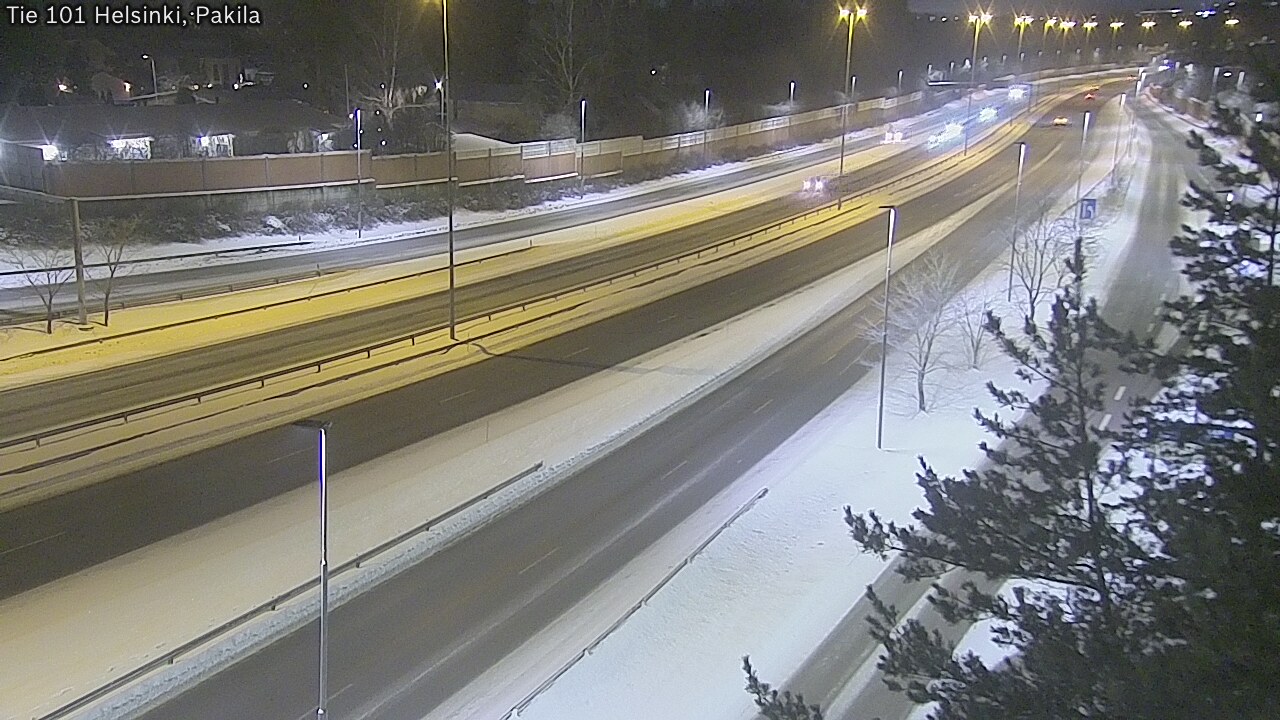 Weather Camera Image Road 101 Helsinki, Pakila, Helsinki, Uusimaa