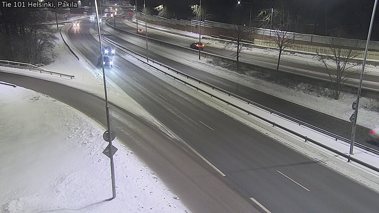 Weather Camera Image Road 101 Helsinki, Pakila, Helsinki, Uusimaa