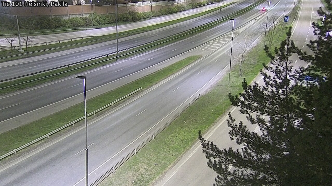 Weather Camera Image Väg 101 Helsingfors, Baggböle, Helsinki, Uusimaa