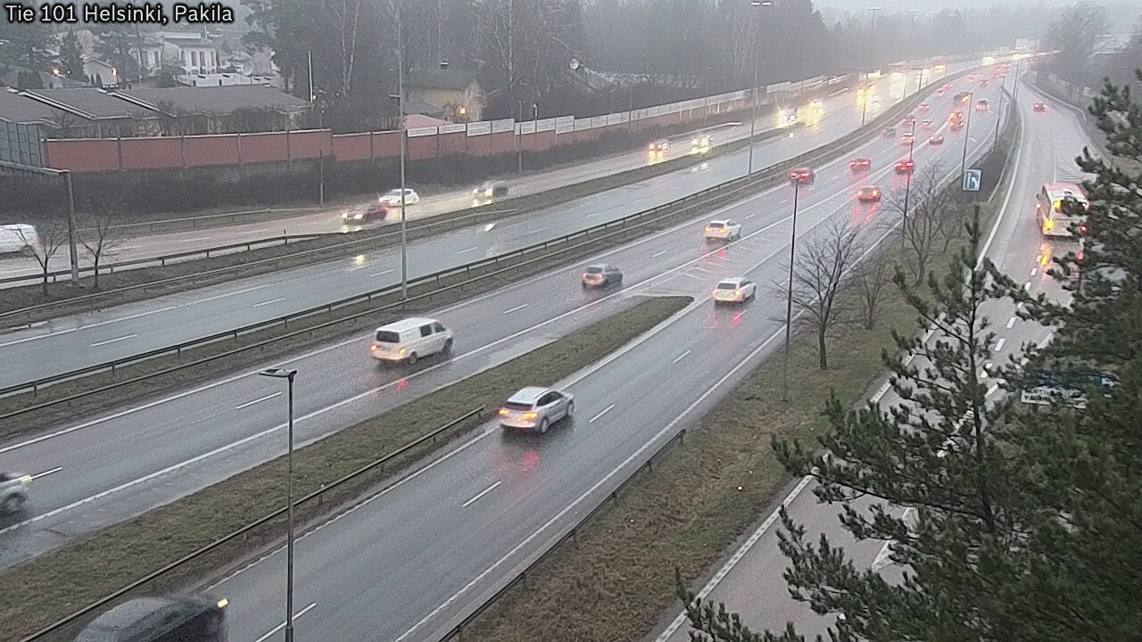 Weather Camera Image Road 101 Helsinki, Pakila, Helsinki, Uusimaa