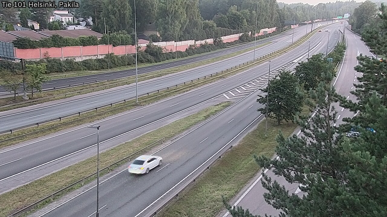 Weather Camera Image Road 101 Helsinki, Pakila, Helsinki, Uusimaa