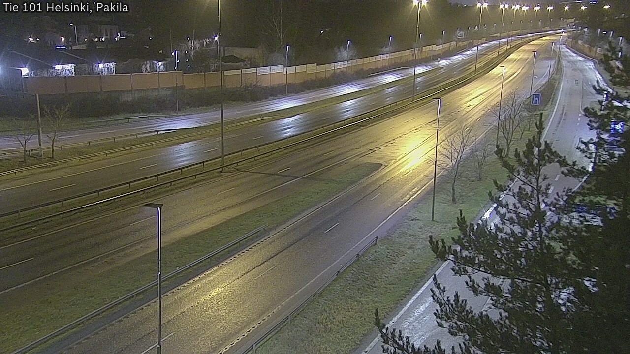 Weather Camera Image Road 101 Helsinki, Pakila, Helsinki, Uusimaa