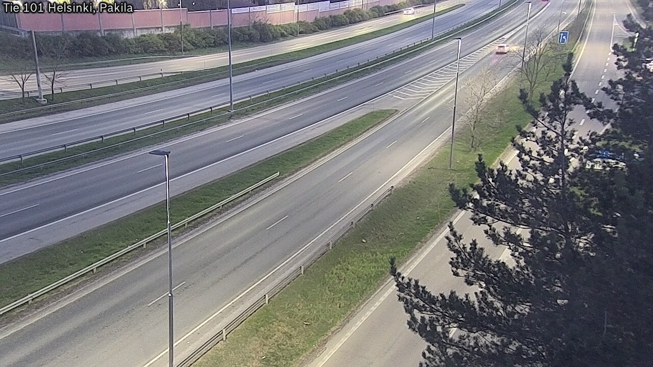 Weather Camera Image Väg 101 Helsingfors, Baggböle, Helsinki, Uusimaa