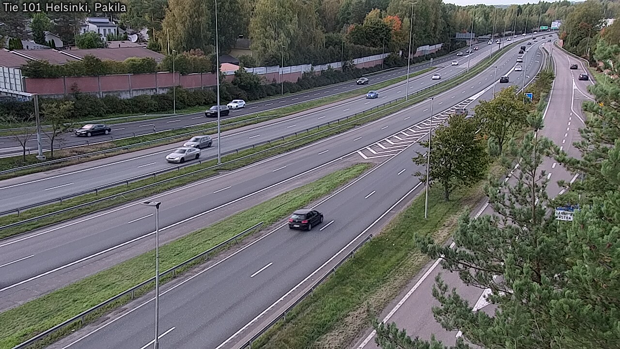 Weather Camera Image Road 101 Helsinki, Pakila, Helsinki, Uusimaa
