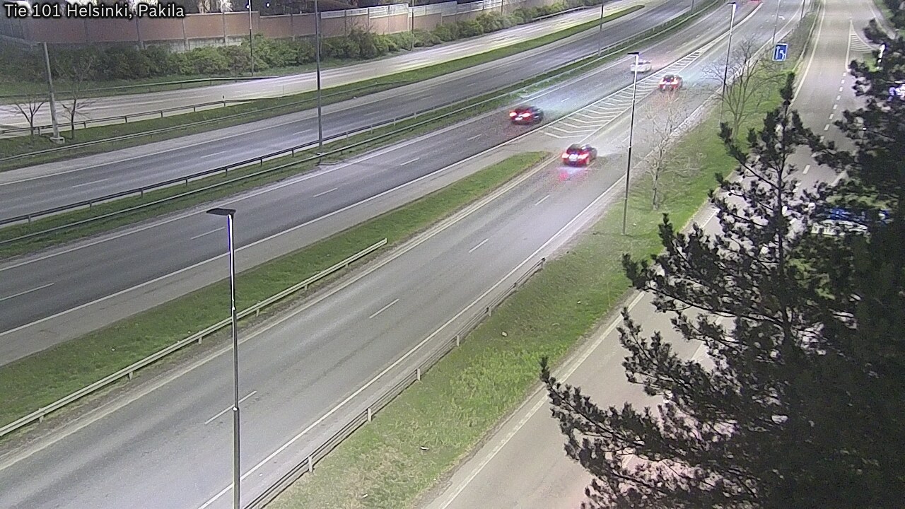 Weather Camera Image Väg 101 Helsingfors, Baggböle, Helsinki, Uusimaa