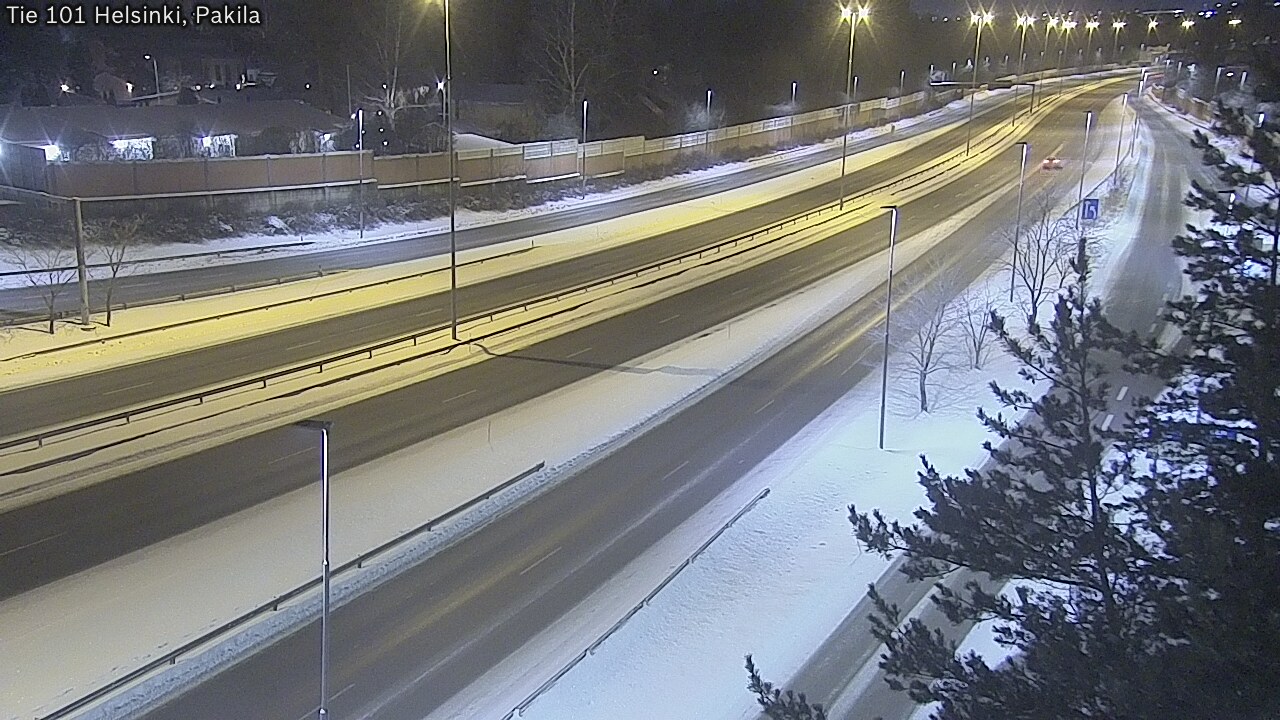Weather Camera Image Road 101 Helsinki, Pakila, Helsinki, Uusimaa