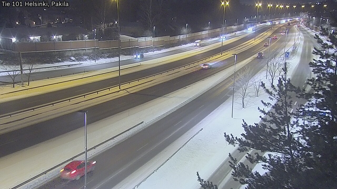 Weather Camera Image Road 101 Helsinki, Pakila, Helsinki, Uusimaa