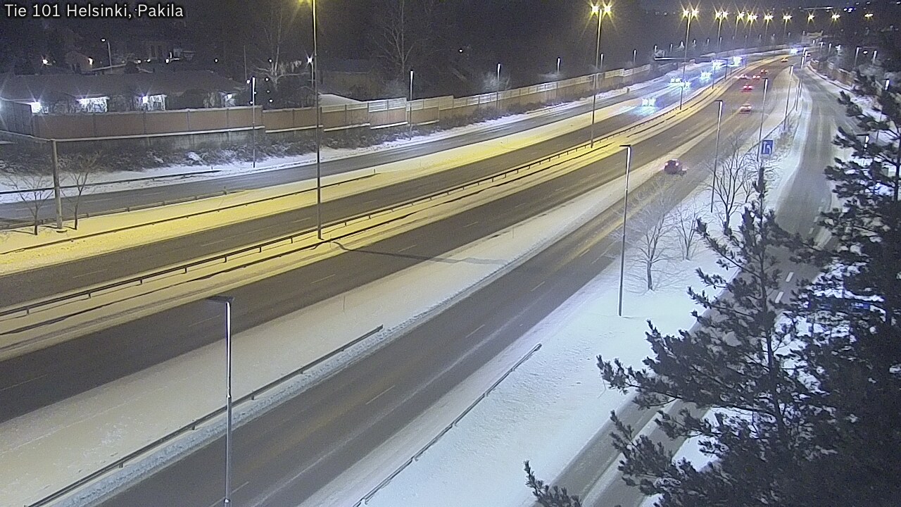 Weather Camera Image Road 101 Helsinki, Pakila, Helsinki, Uusimaa