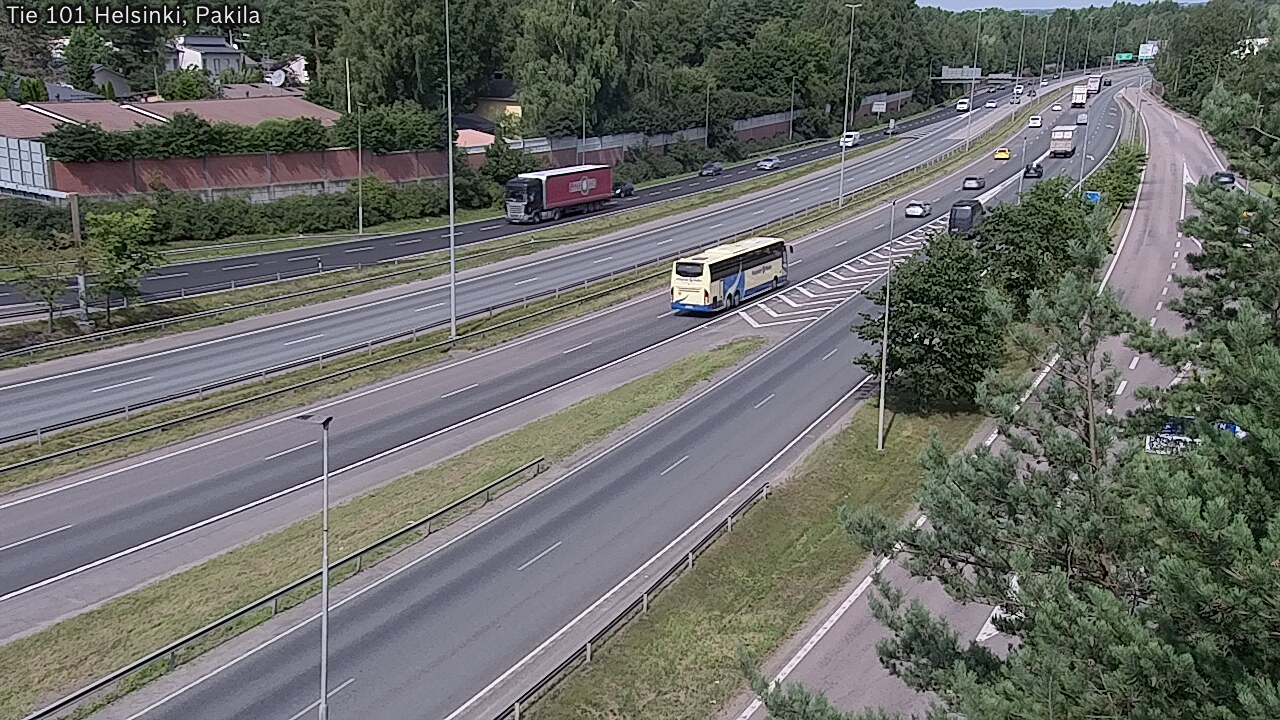 Weather Camera Image Road 101 Helsinki, Pakila, Helsinki, Uusimaa