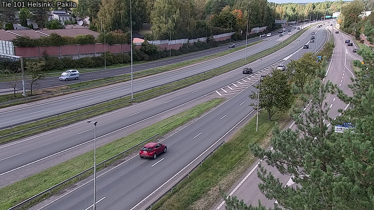 Weather Camera Image Road 101 Helsinki, Pakila, Helsinki, Uusimaa