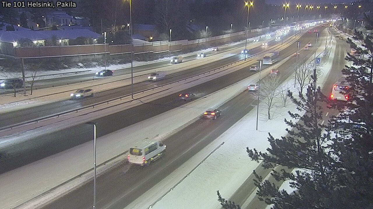 Weather Camera Image Road 101 Helsinki, Pakila, Helsinki, Uusimaa