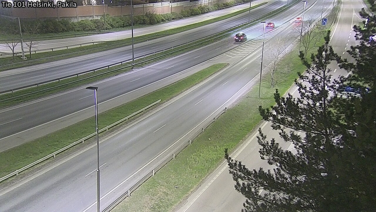Weather Camera Image Väg 101 Helsingfors, Baggböle, Helsinki, Uusimaa