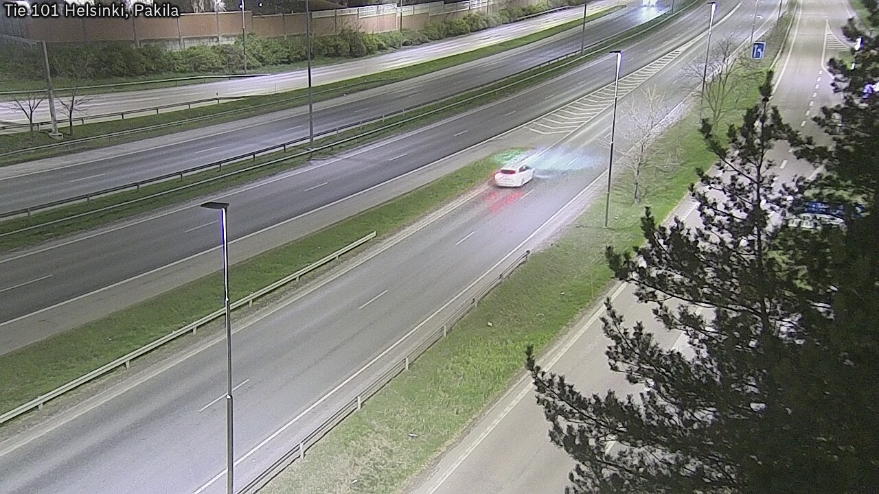 Weather Camera Image Väg 101 Helsingfors, Baggböle, Helsinki, Uusimaa